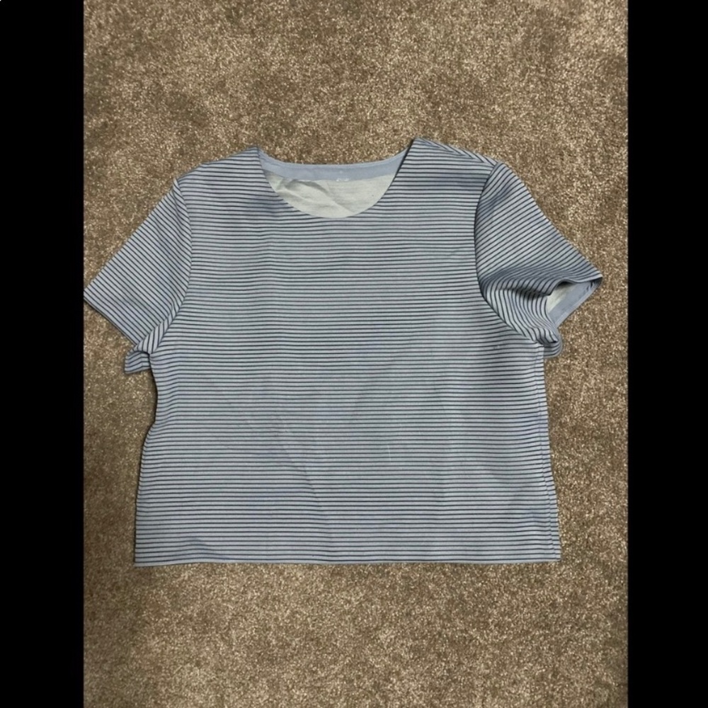 Lululemon striped tee